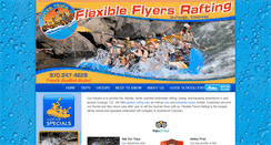 Desktop Screenshot of flexibleflyersrafting.com